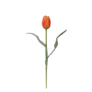Kunstig tulipan mix orange - L: 36 cm.
