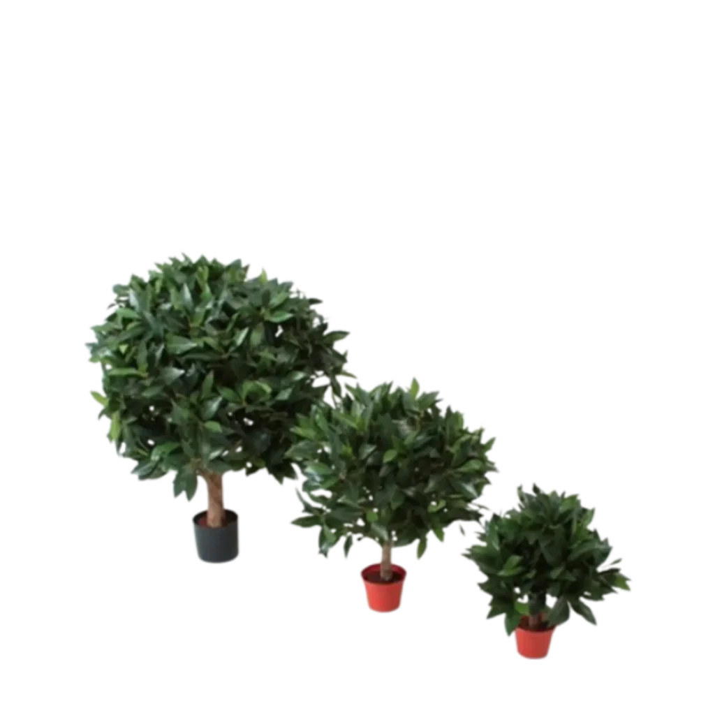 Kunstig Laurbær kugleformet H: 50 cm.