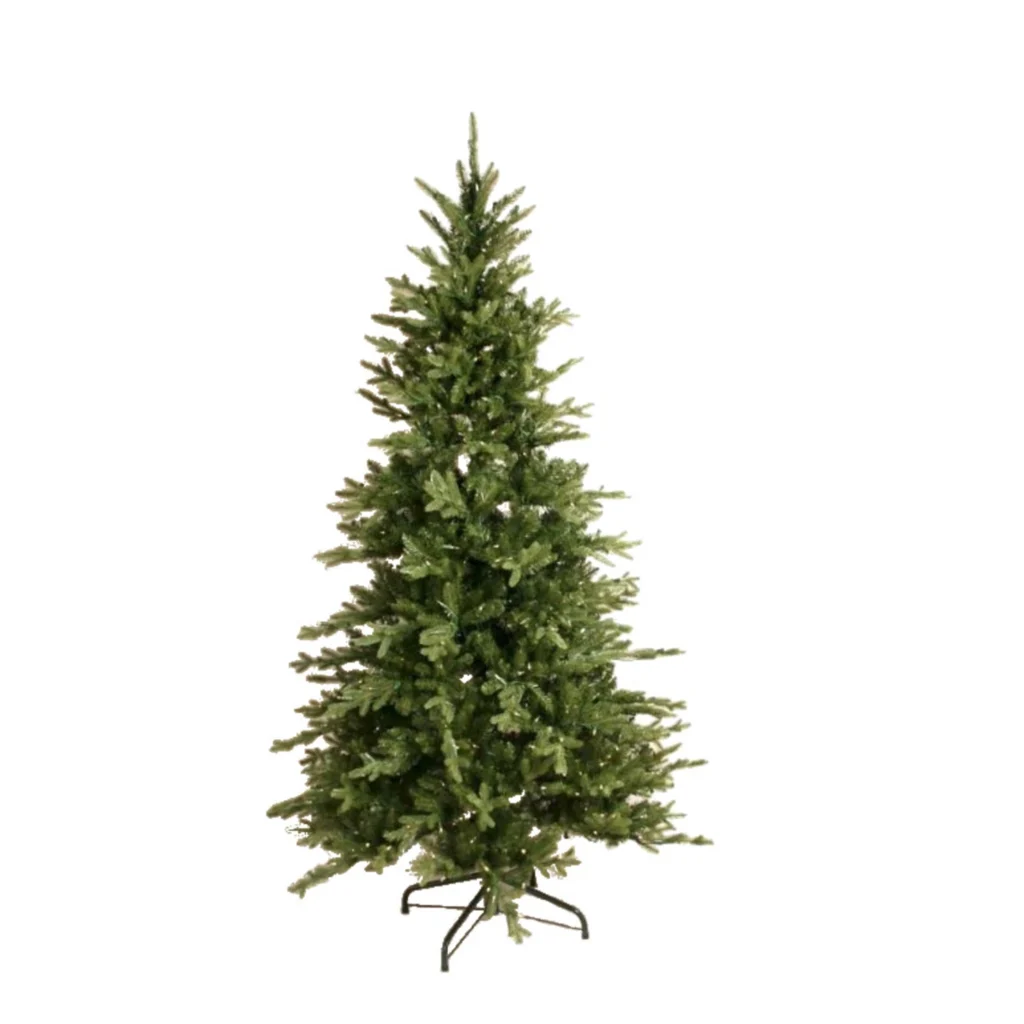 Kunstig Juletræ på fod m. lys H: 360 cm.