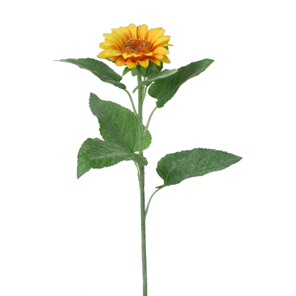 Kunstig Solsikke L: 60 cm.