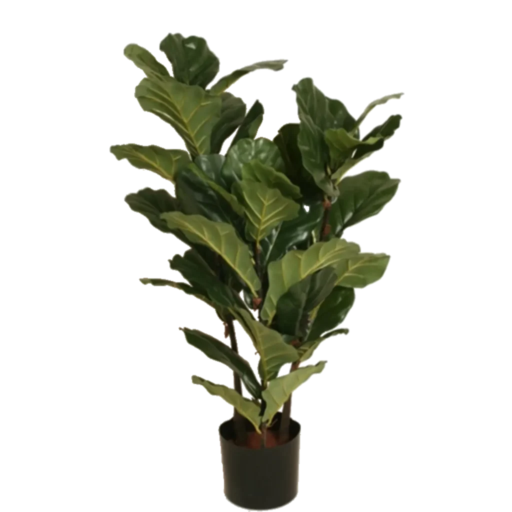 Kunstig violinfigen træ - H: 100 cm.