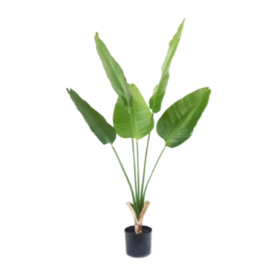 Kunstig Bananpalme - H: 120 cm.