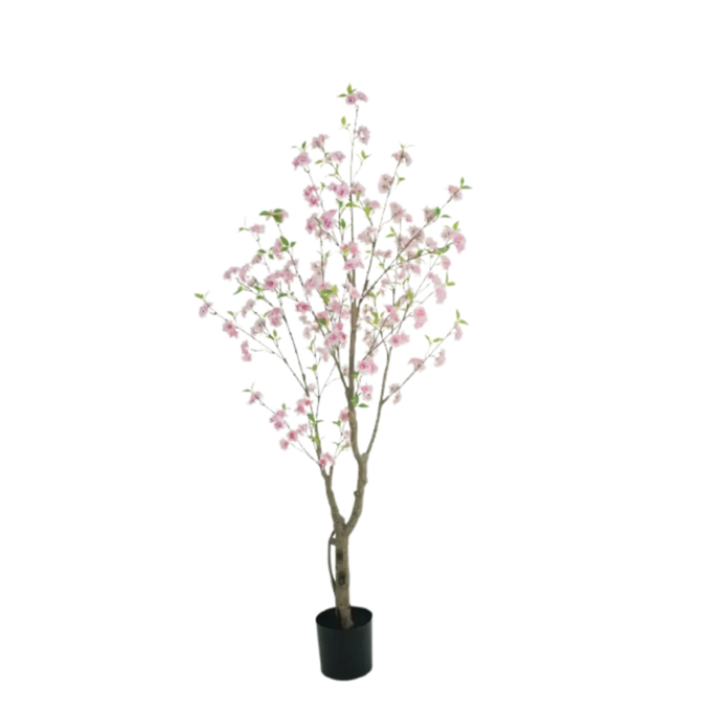 Kunstig Kirsebærtræ rose - H: 180 cm.