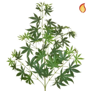 Kunstig FR Maple leaf spray L 70 cm.