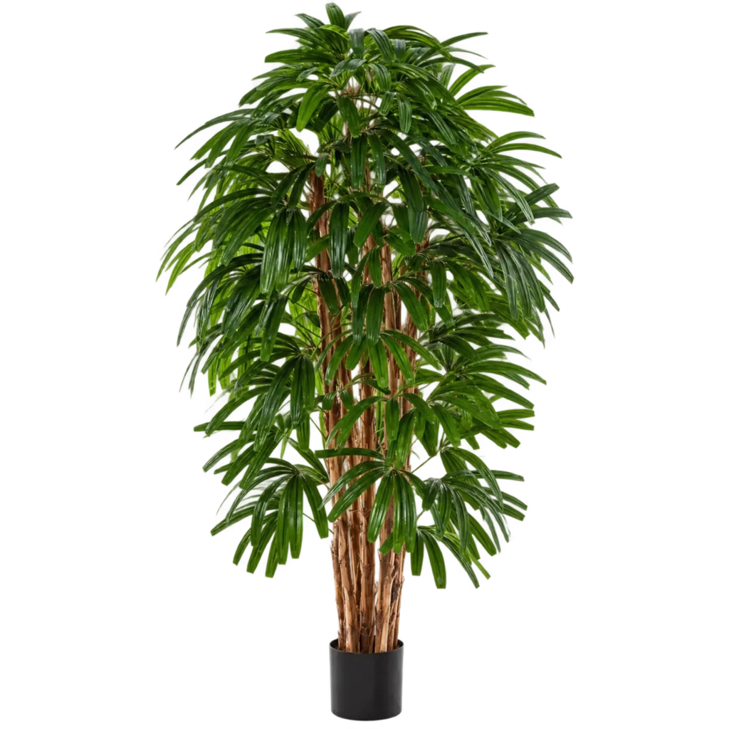 Kunstig Raphis palme træ FR H: 150cm.