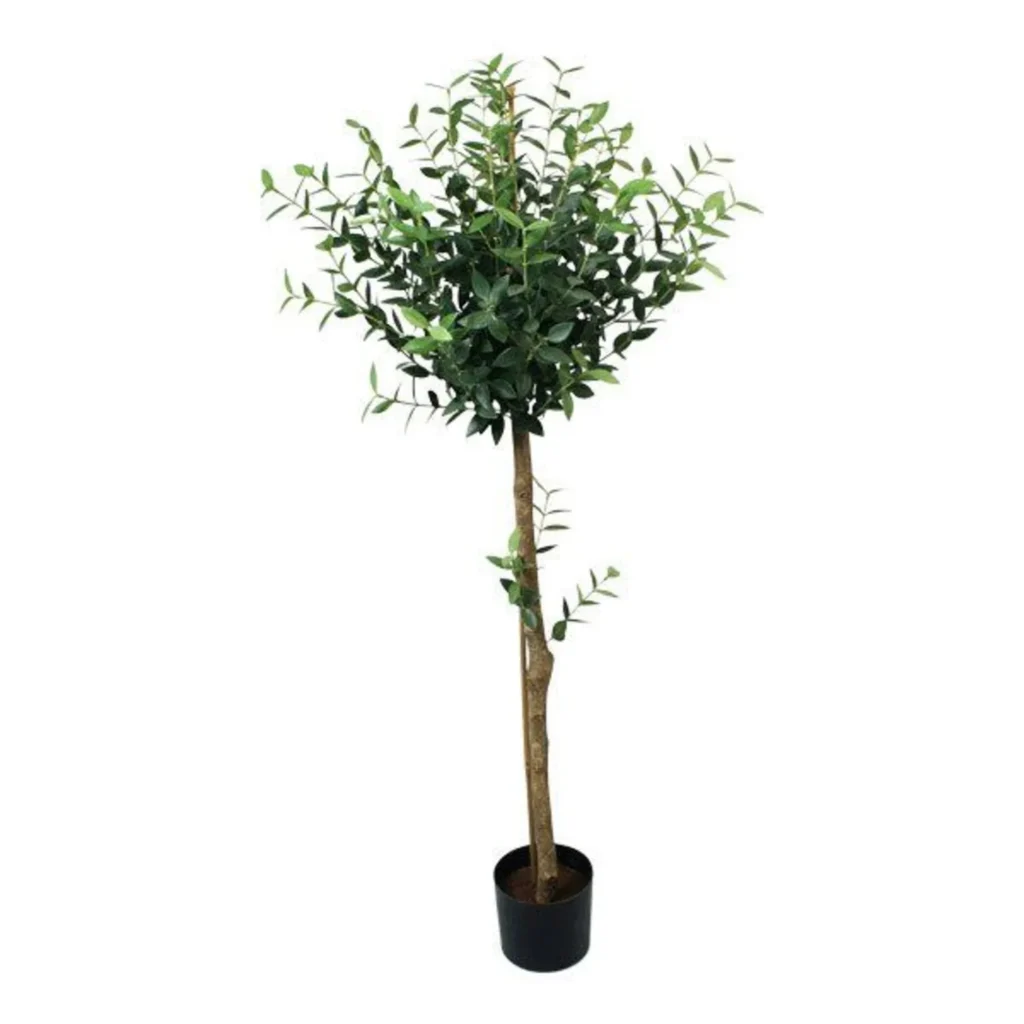 kunstig Opstammet eucalyptus træ H150 cm.